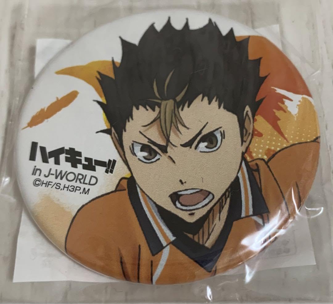 ハイキュー!! 75mm 缶バッジ 牛島若利 J-WORLD TOKYO